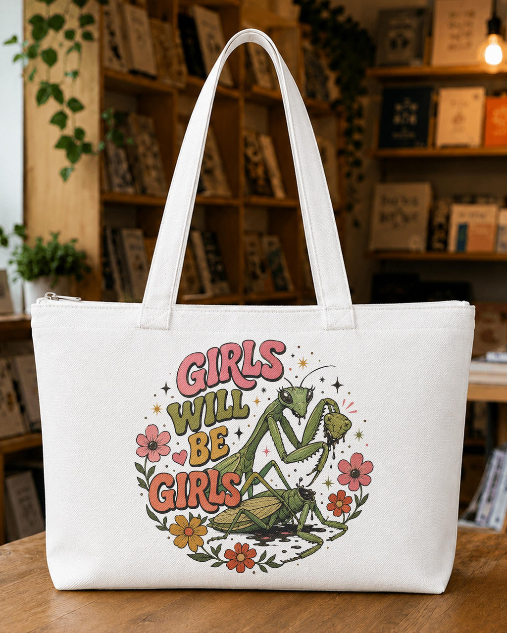 Girls Will Be Girls Tote Bag