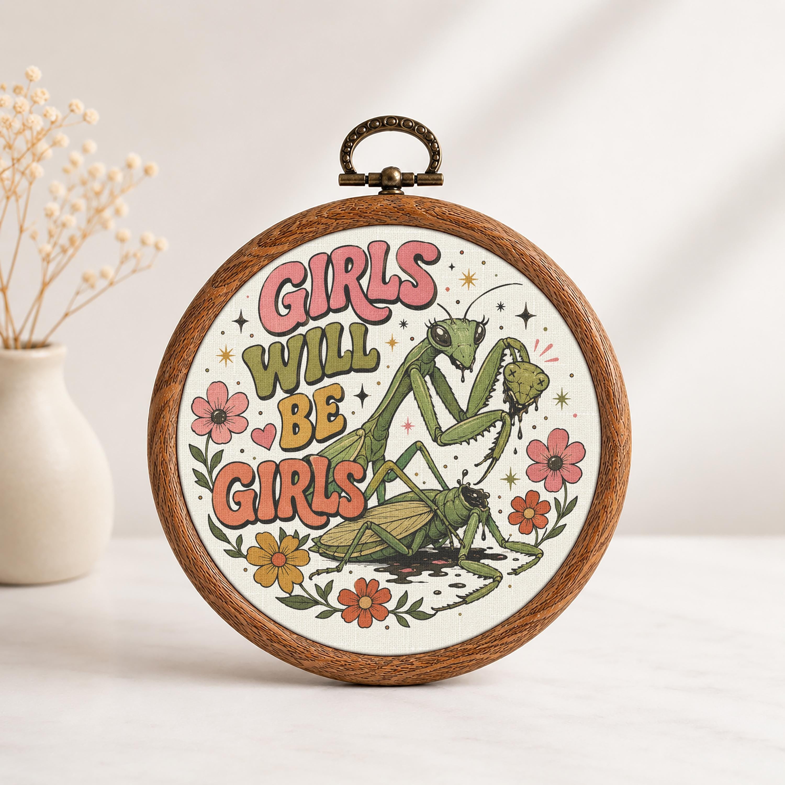 Girls Will Be Girls Wall Art