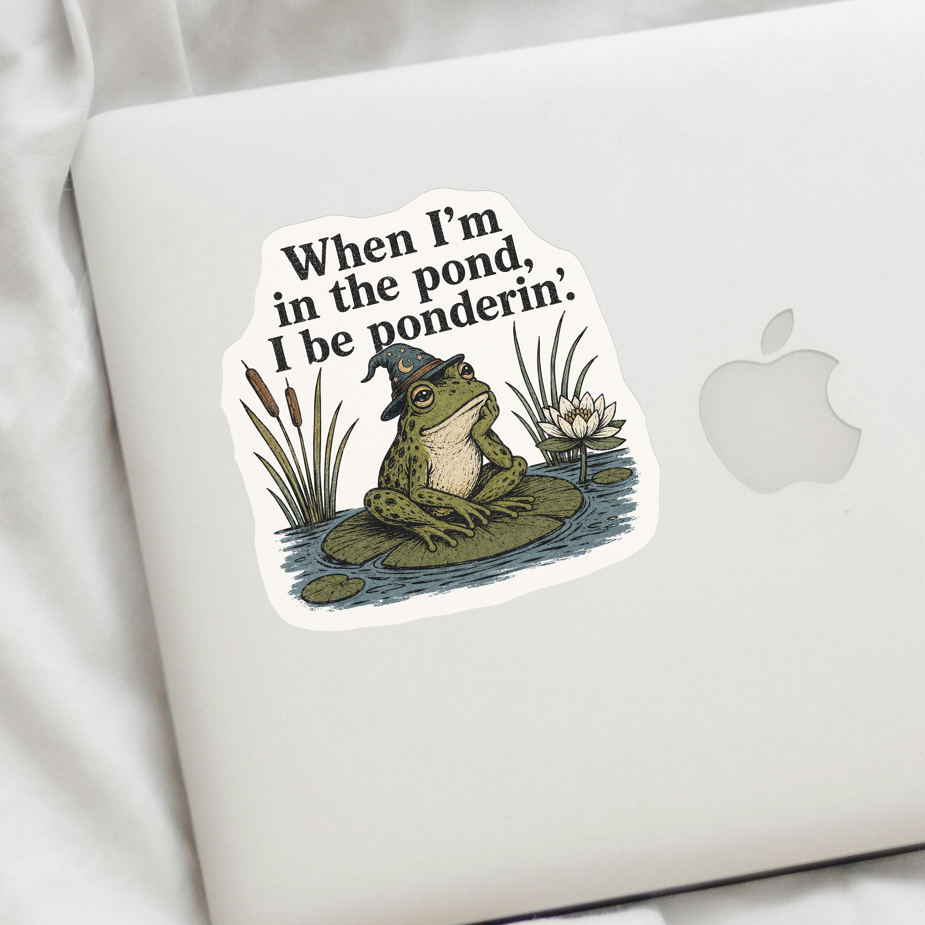I Be Ponderin' Decal