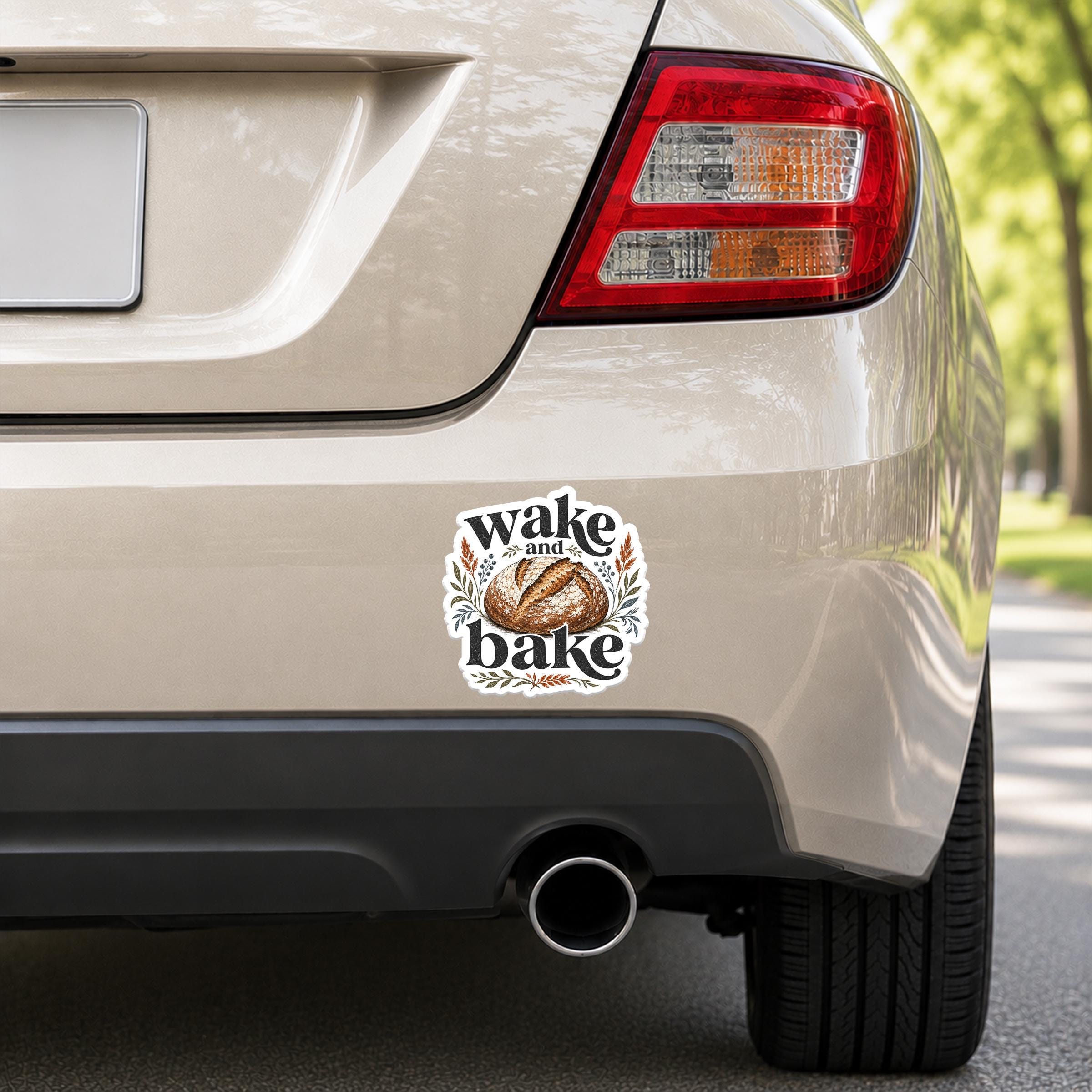 Wake and Bake Sourdough Decal