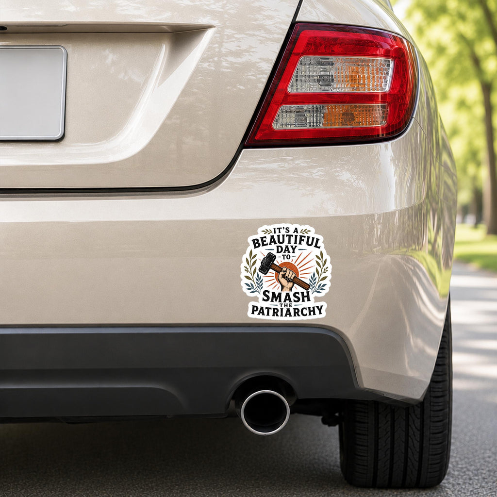 Smash Patriarchy Decal