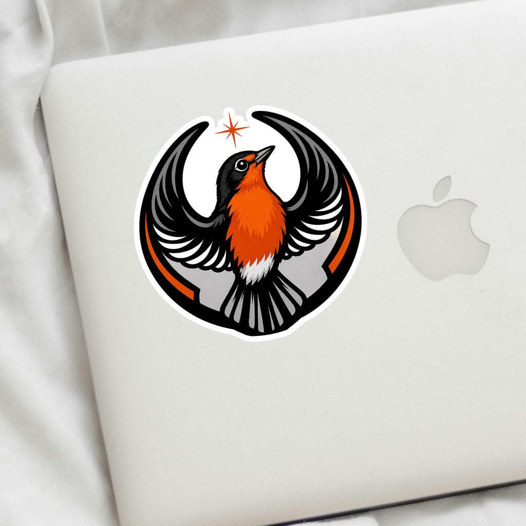 Rebel Robin Decal