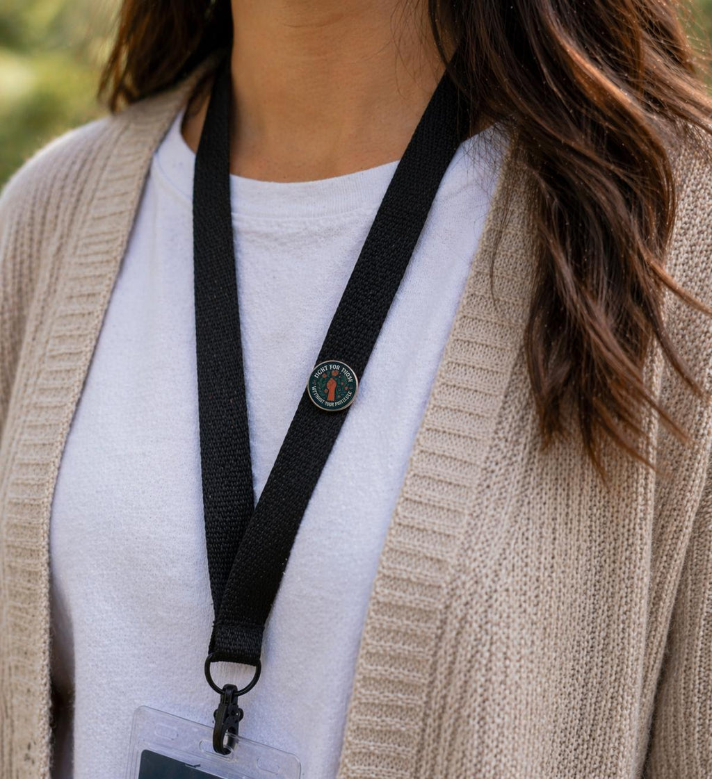 Fight for Those Without Your Privilege Lapel Pin