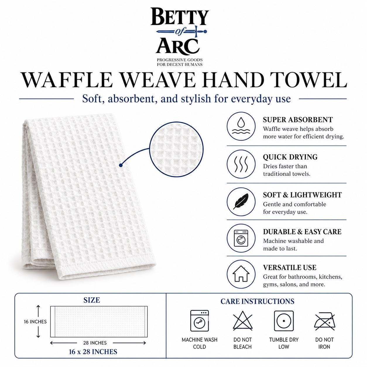 Poop Like No One Is Listening Hand Towel Funny Bathroom Decor