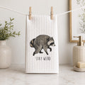 Jimothy the Raccoon Stay Weird Hand Towel