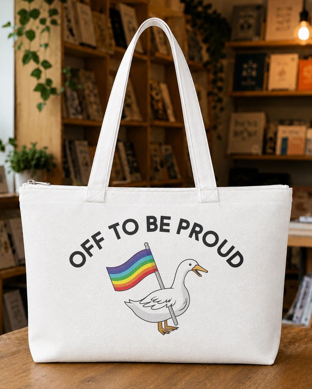 Off To Be Proud Goose Tote Bag