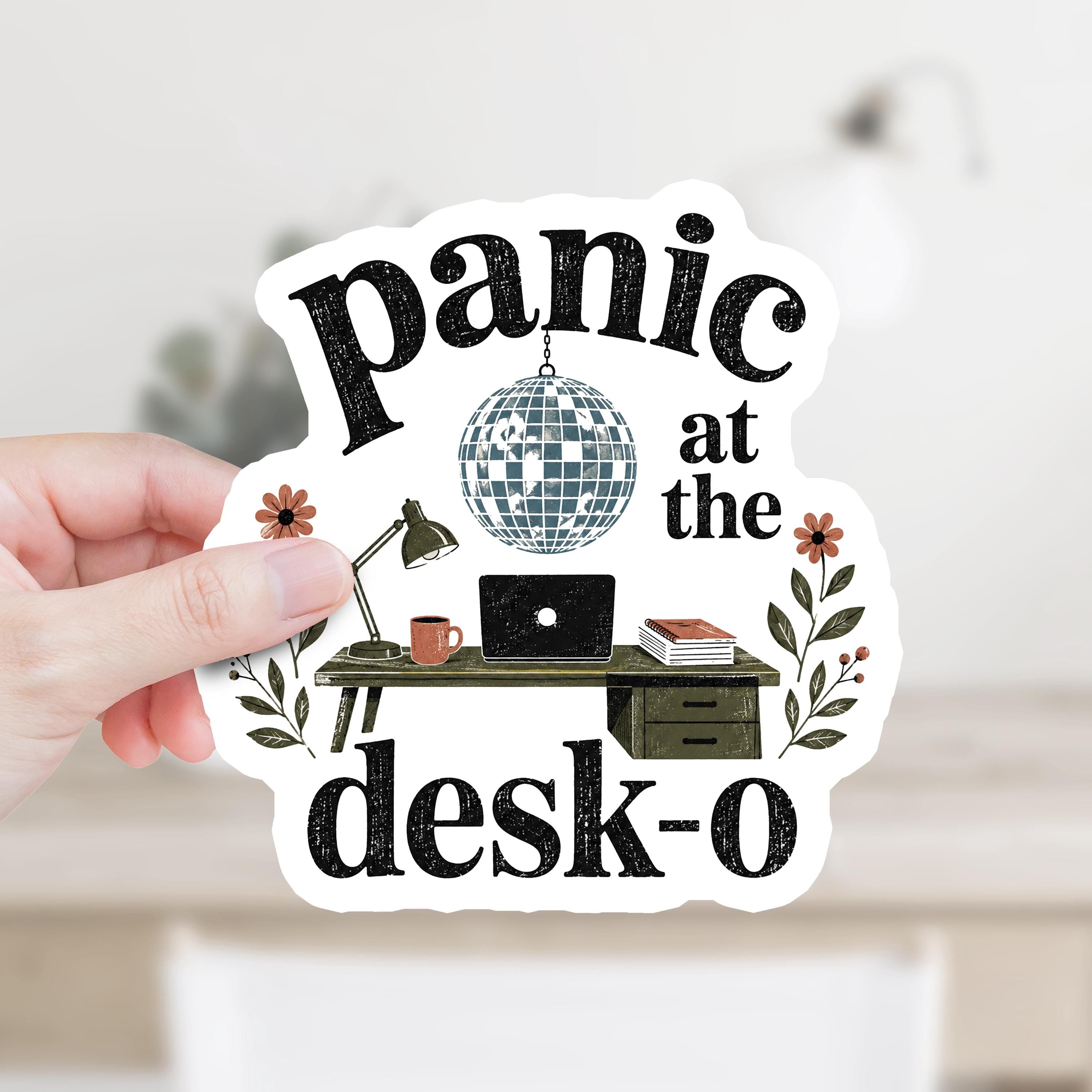 Panic at the Desk O Decal