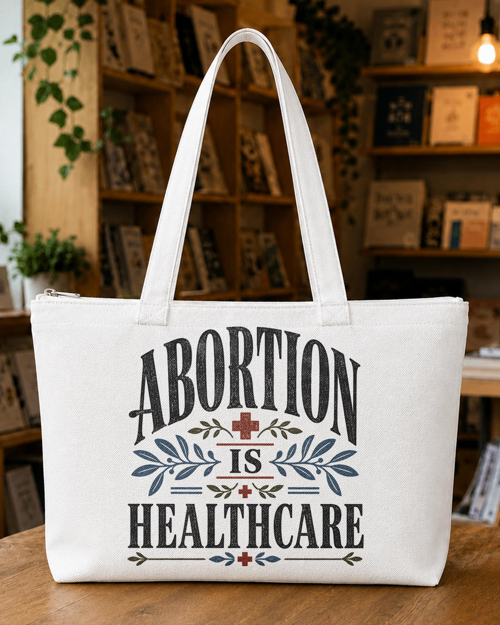Abortion Is Healthcare Tote Bag