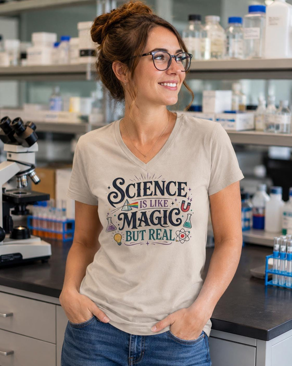 Science Is Like Magic But Real Shirt