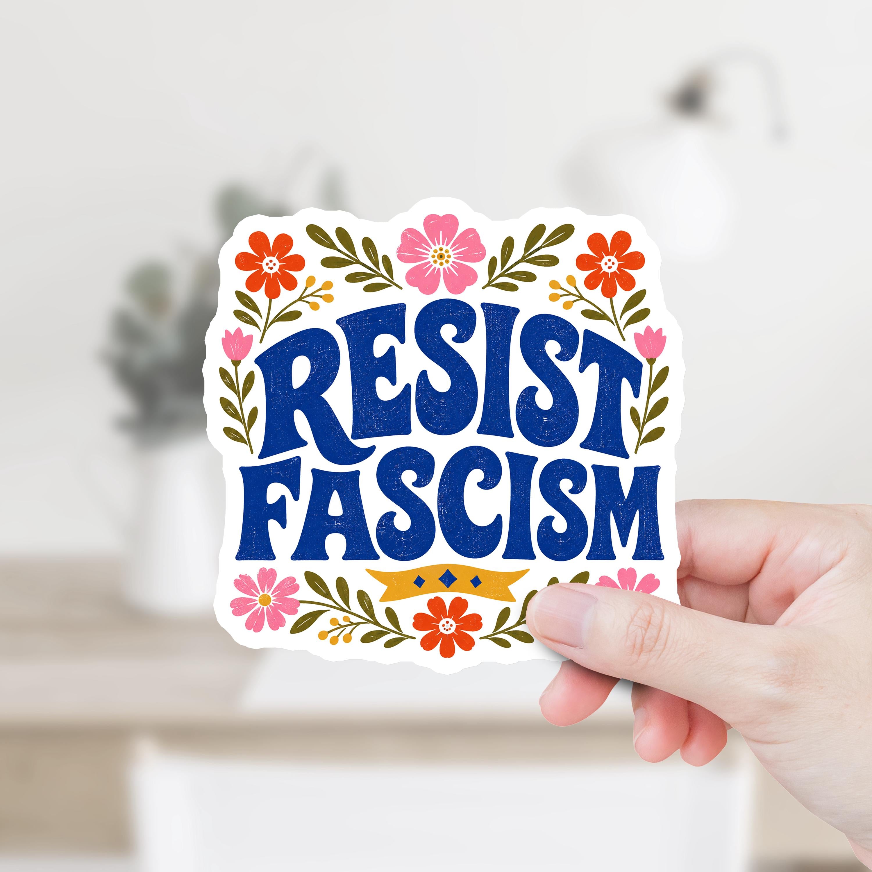 Resist Fascism Decal
