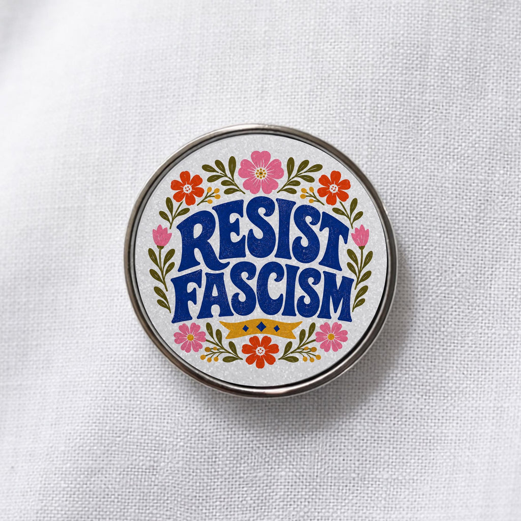 Resist Fascism Lapel Pin