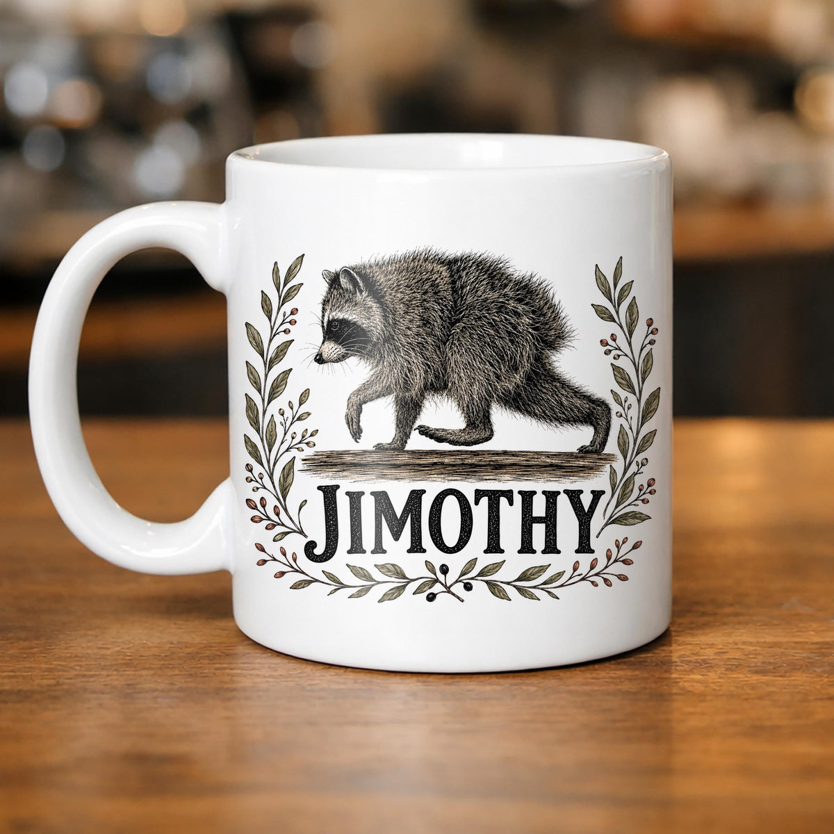 Jimothy Raccoon Mug