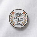 Unclench Your Jaw Lapel Pin