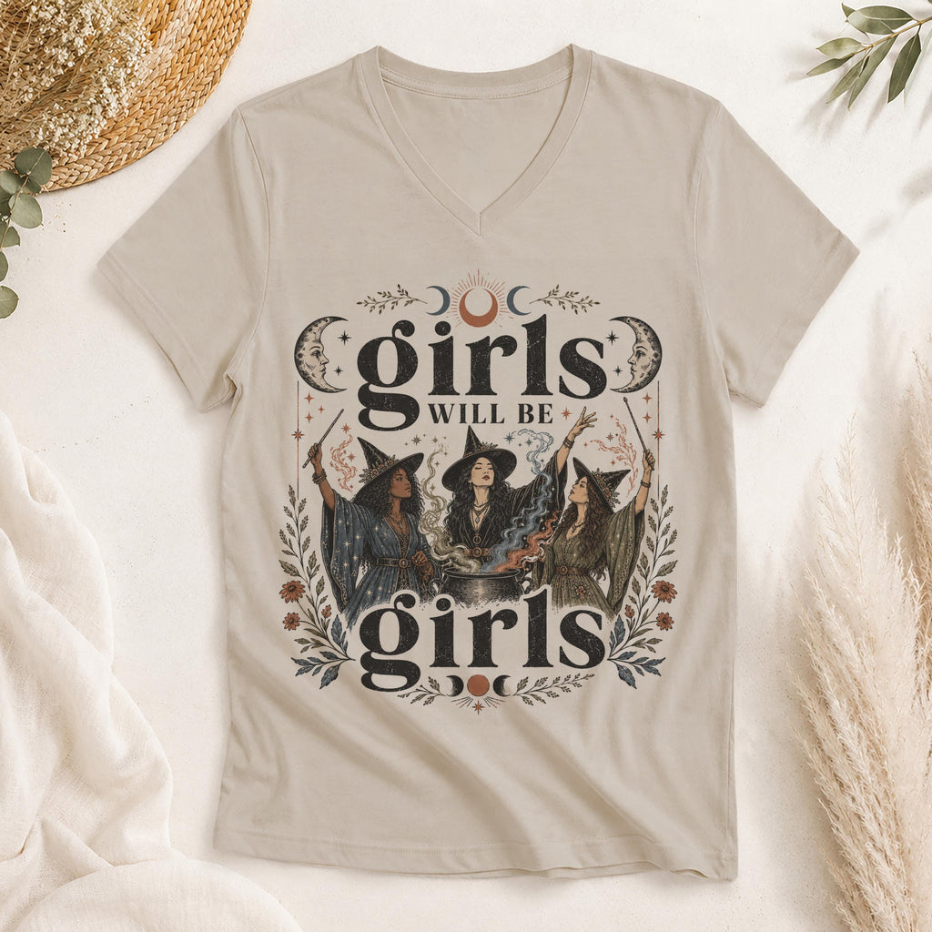 Girls Will Be Girls Witch Shirt