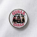 Girls Will Be Girls Witch Lapel Pin