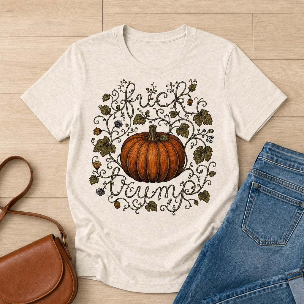 Fuck Trump Pumpkin Shirt
