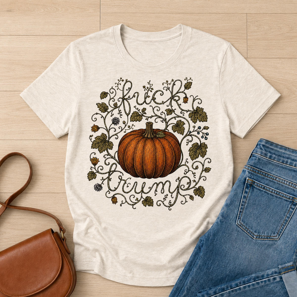 Fuck Trump Pumpkin Shirt