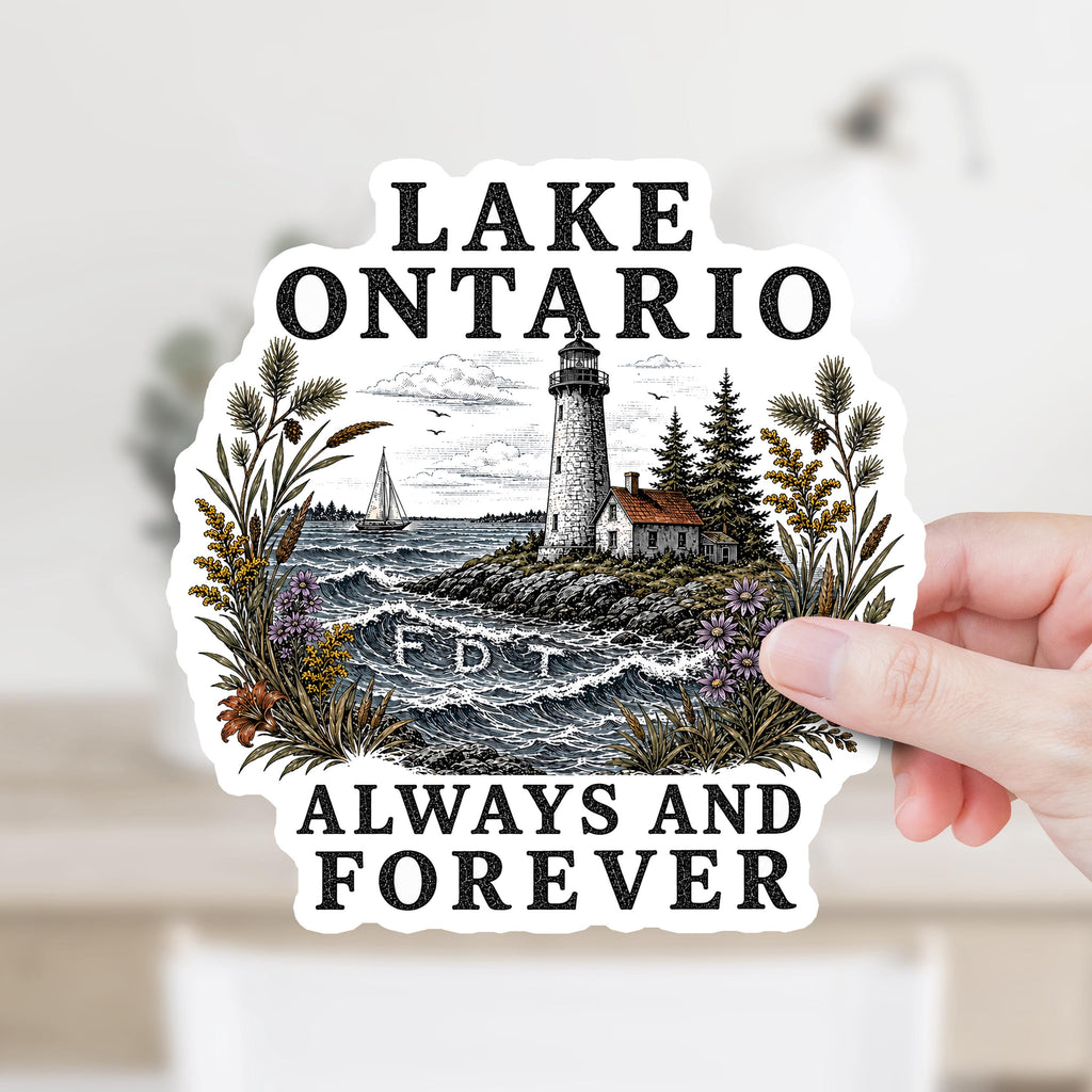 Lake Ontario Hidden FDT Sticker or Magnet