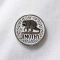 Jimothy Raccoon Lapel Pin