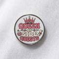 Queen of Side Quests Pink Lapel Pin