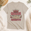 Queen of Side Quests Pink Shirt
