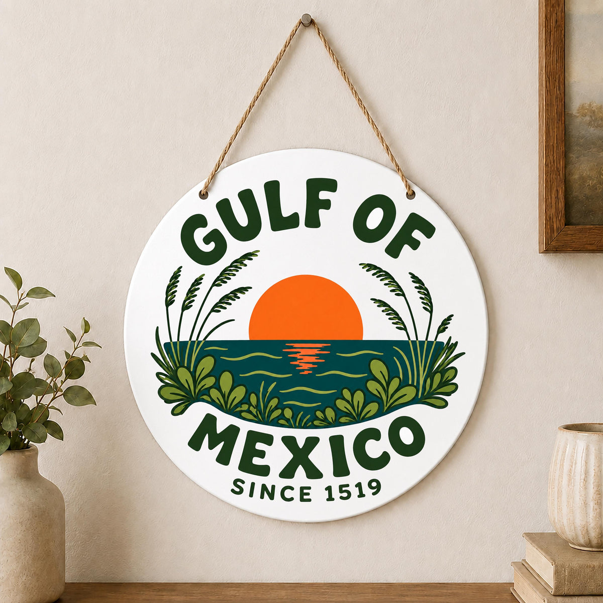 Gulf of Mexico Since 1519 Wall Hanging