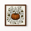 Fuck Trump Pumpkin Unframed Art Print