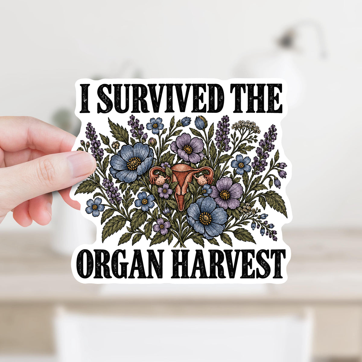 I Survived the Organ Harvest Sticker or Magnet
