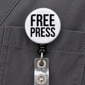 Free Press Badge Reel