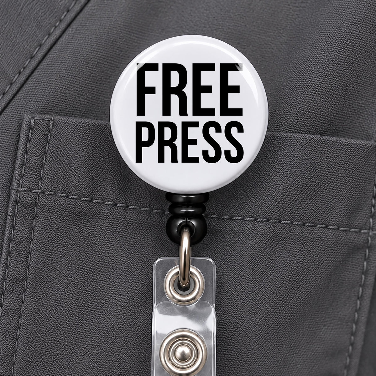 Free Press Badge Reel