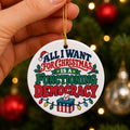 All I Want for Christmas Is a Functioning Democracy Ornament