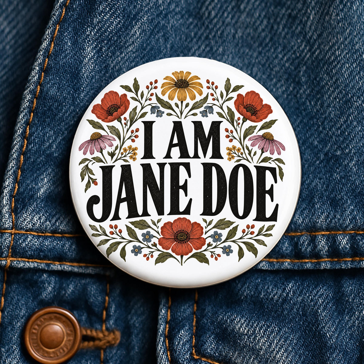 I Am Jane Doe Button
