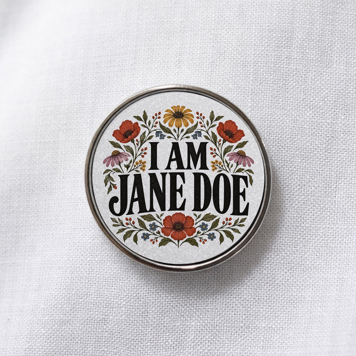 I Am Jane Doe Lapel Pin