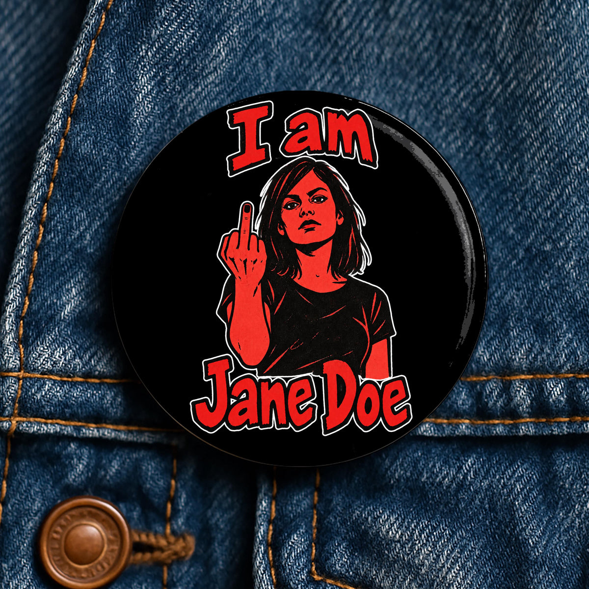 I Am Jane Doe Button